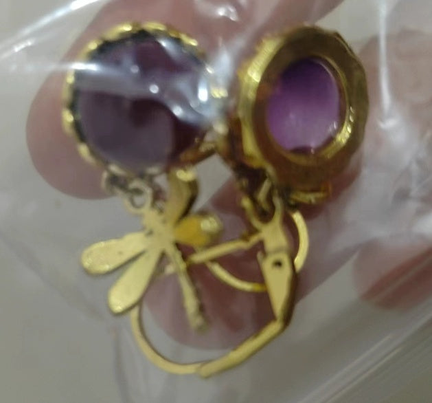 Jewelry Women's Earrings Hanging Vintage Dragonfly