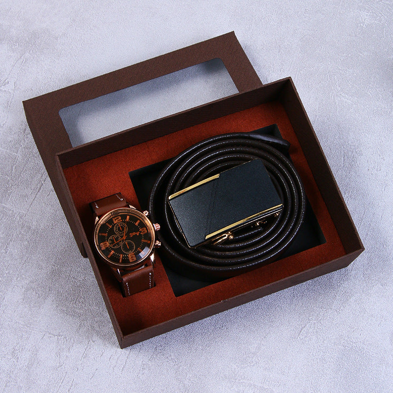 Men's Gift Suit Business Watch Belt