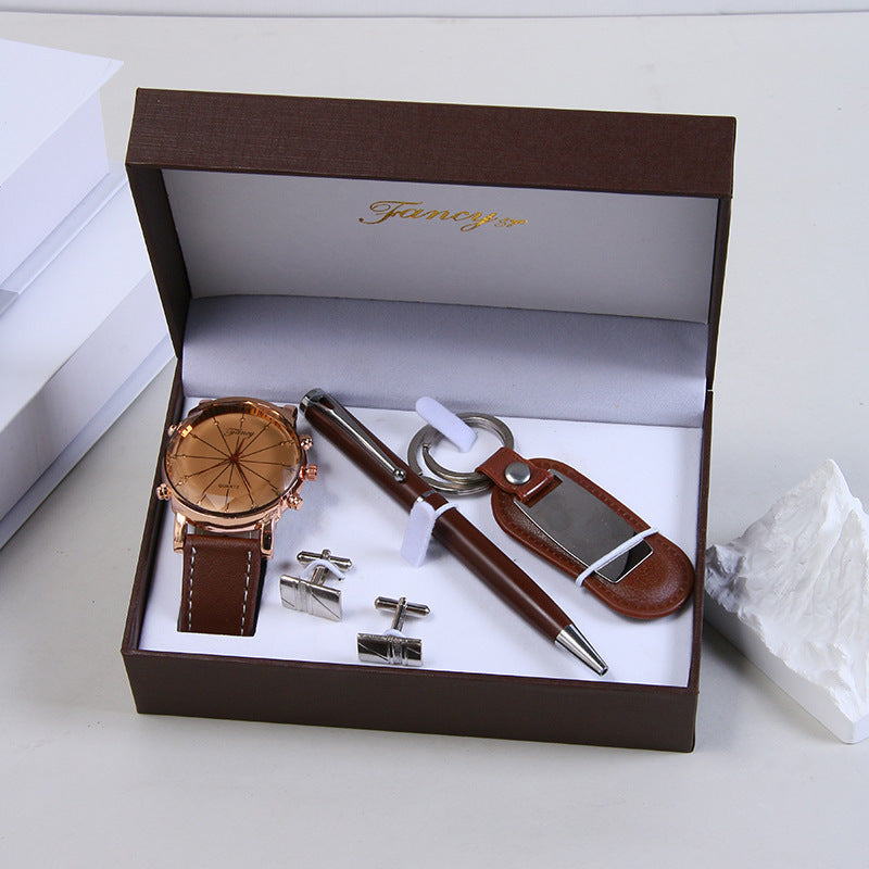 Men's Gift Suit Business Watch Belt