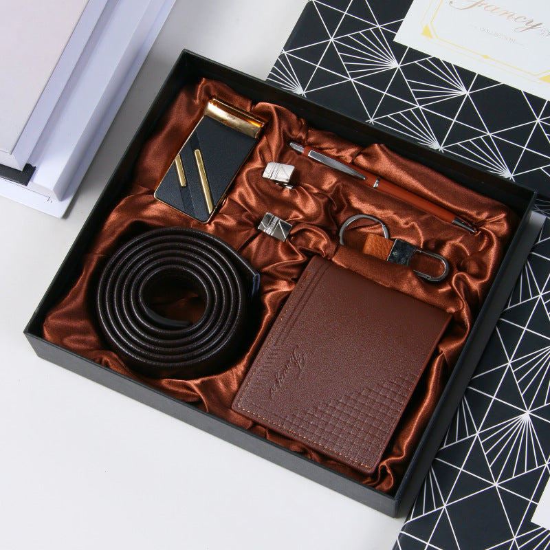 Men's Gift Suit Business Watch Belt