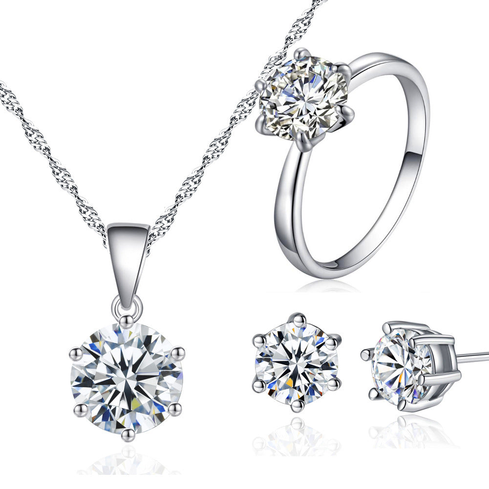 DIamond Bridal Jewelry Set