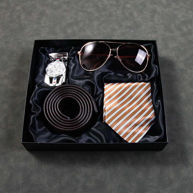 Men's Gift Suit Business Watch Belt