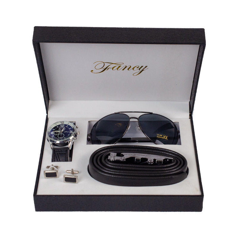 Men's Gift Suit Business Watch Belt