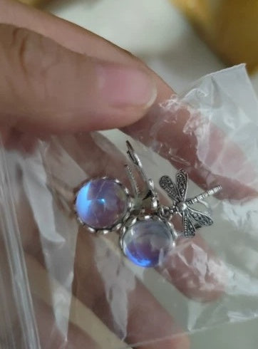 Jewelry Women's Earrings Hanging Vintage Dragonfly