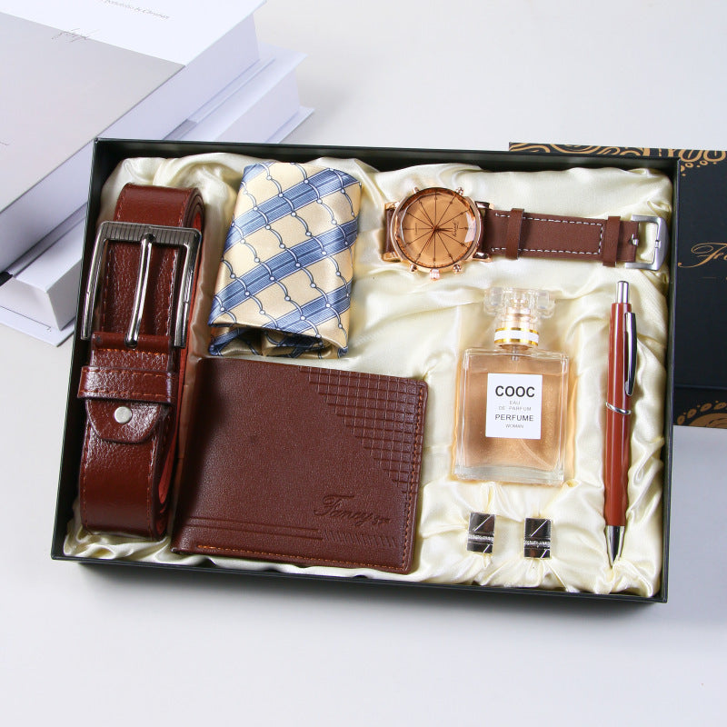 Men's Gift Suit Business Watch Belt