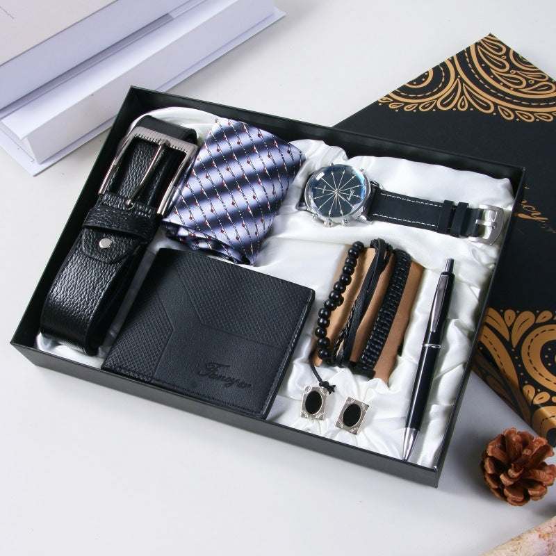 Men's Gift Suit Business Watch Belt