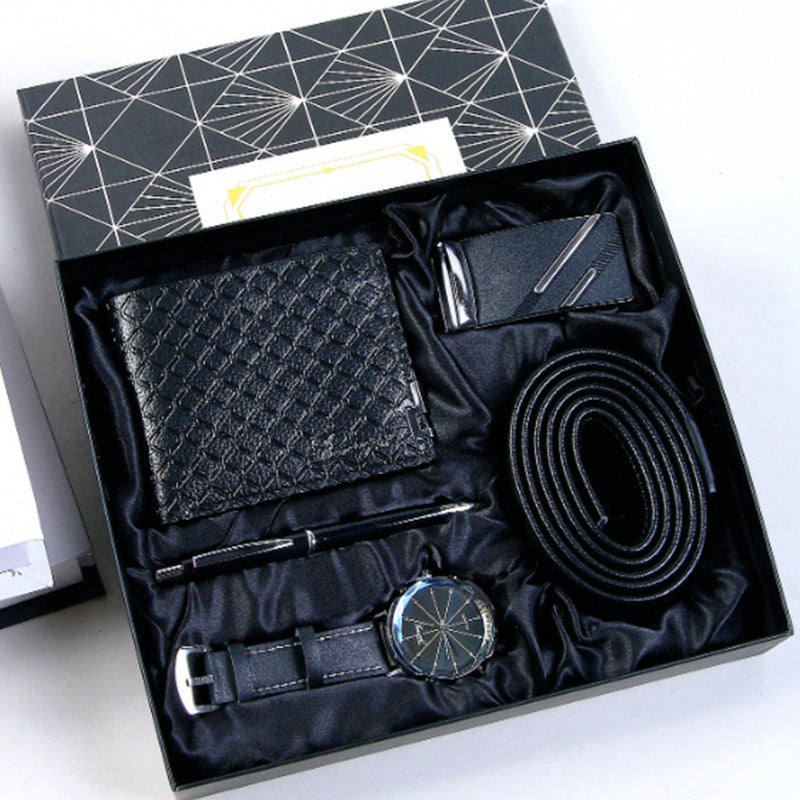 Men's Gift Suit Business Watch Belt
