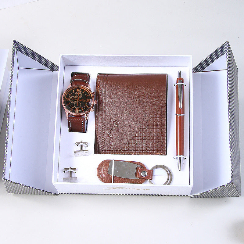 Men's Gift Suit Business Watch Belt