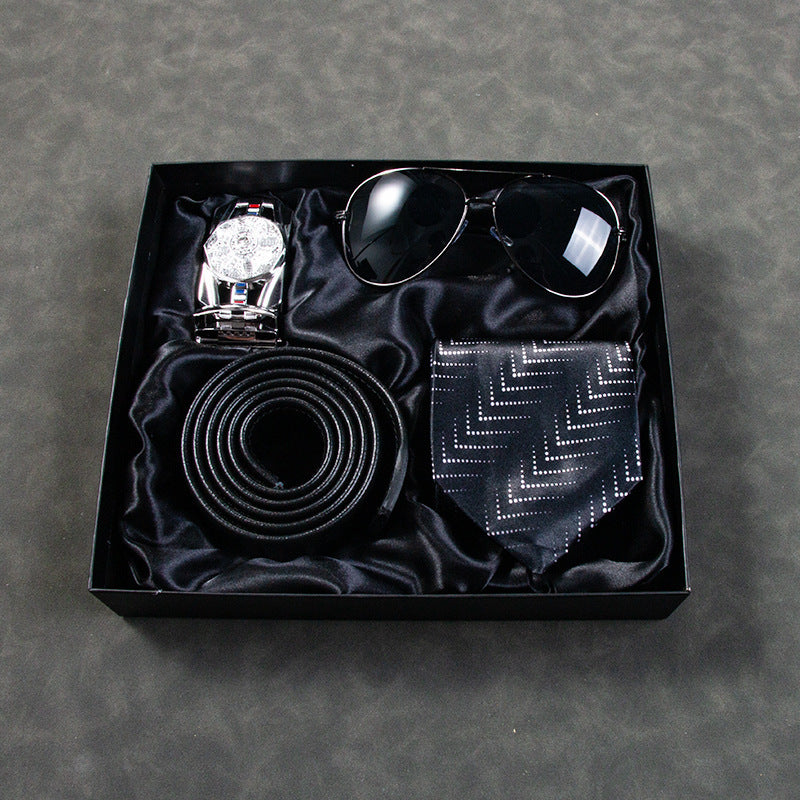 Men's Gift Suit Business Watch Belt