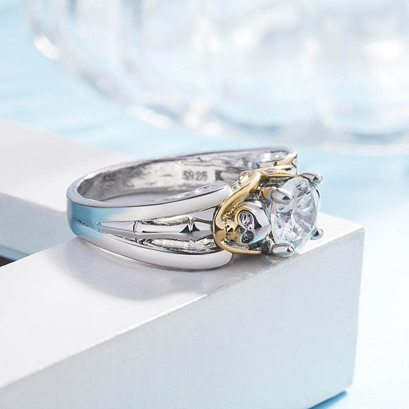 Wheels Head Ring Titanium Steel Bracelet