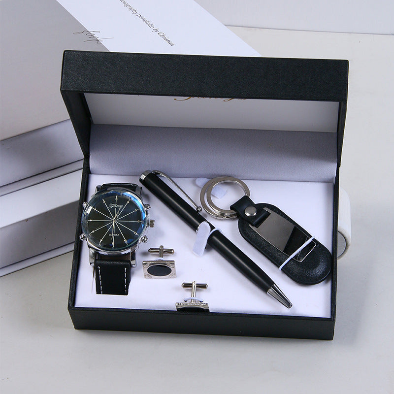 Men's Gift Suit Business Watch Belt