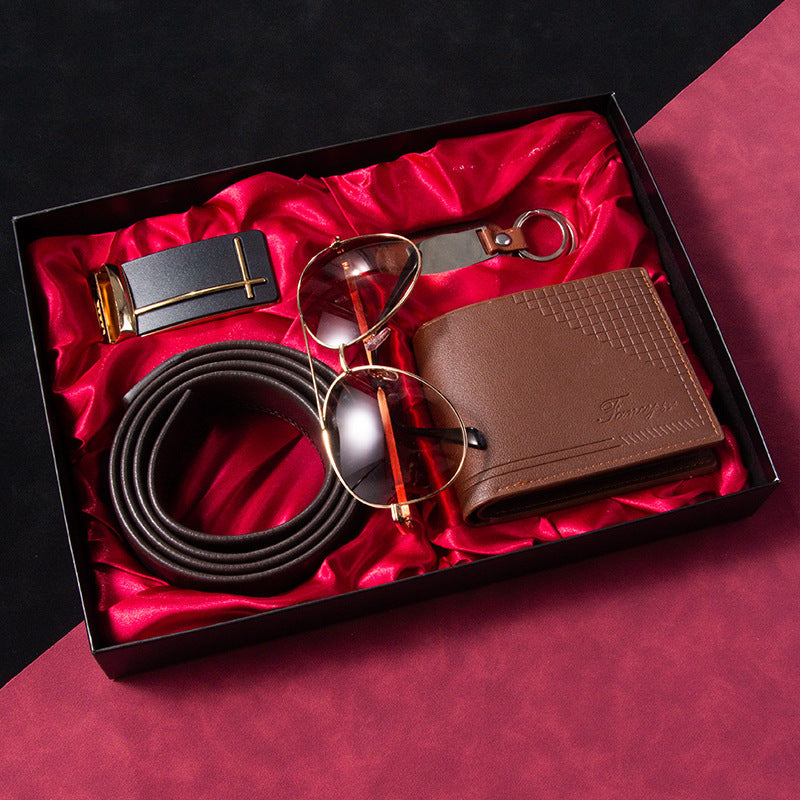 Men's Gift Suit Business Watch Belt