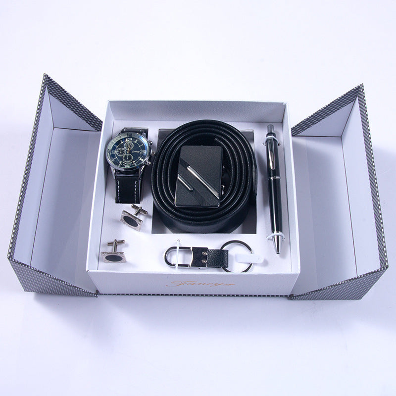 Men's Gift Suit Business Watch Belt
