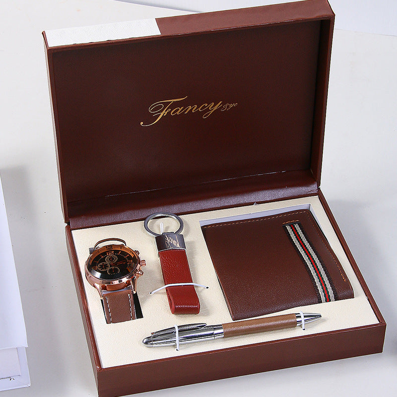 Men's Gift Suit Business Watch Belt