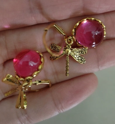 Jewelry Women's Earrings Hanging Vintage Dragonfly