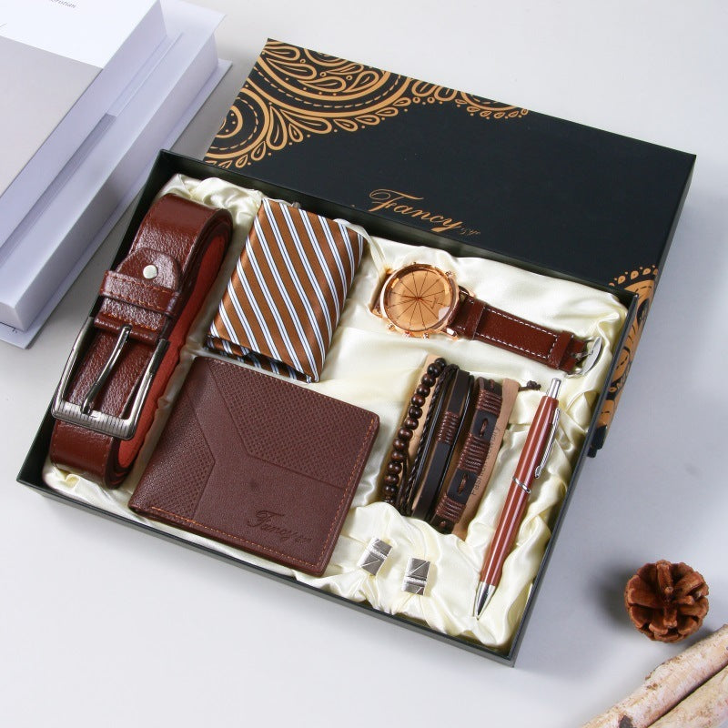 Men's Gift Suit Business Watch Belt