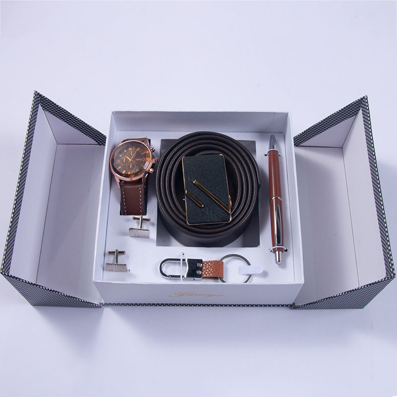 Men's Gift Suit Business Watch Belt
