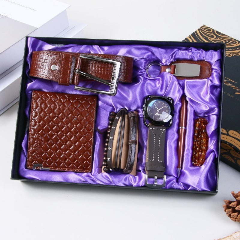 Men's Gift Suit Business Watch Belt