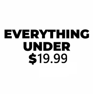 UNDER $19.99