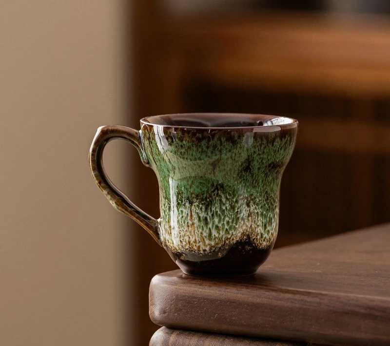 Kiln Transformation Master Cup Large Tea Tasting Single Person Building Cup Tianmu Glazed Ceramic Craftsmanship
