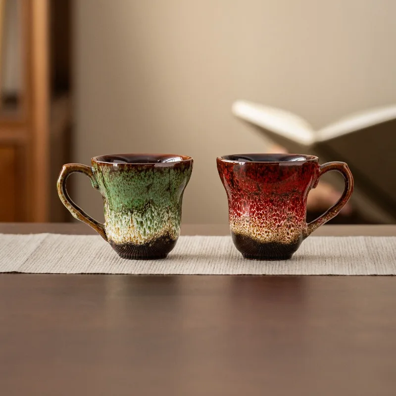 Kiln Transformation Master Cup Large Tea Tasting Single Person Building Cup Tianmu Glazed Ceramic Craftsmanship