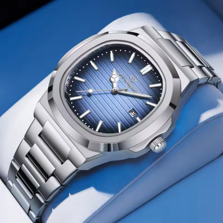 Waterproof Luminous Watch Stainless Steel Quartz A1