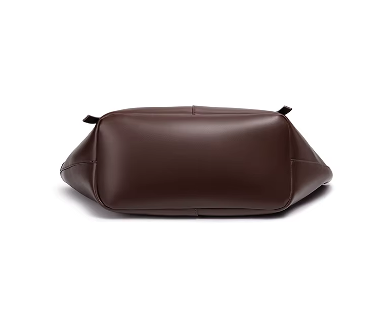 New Bat-Shaped High Street Handbag European and American Style Color: Coffee