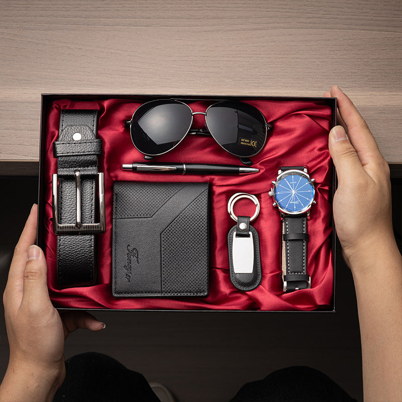 Men's Gift Suit Business Watch Belt