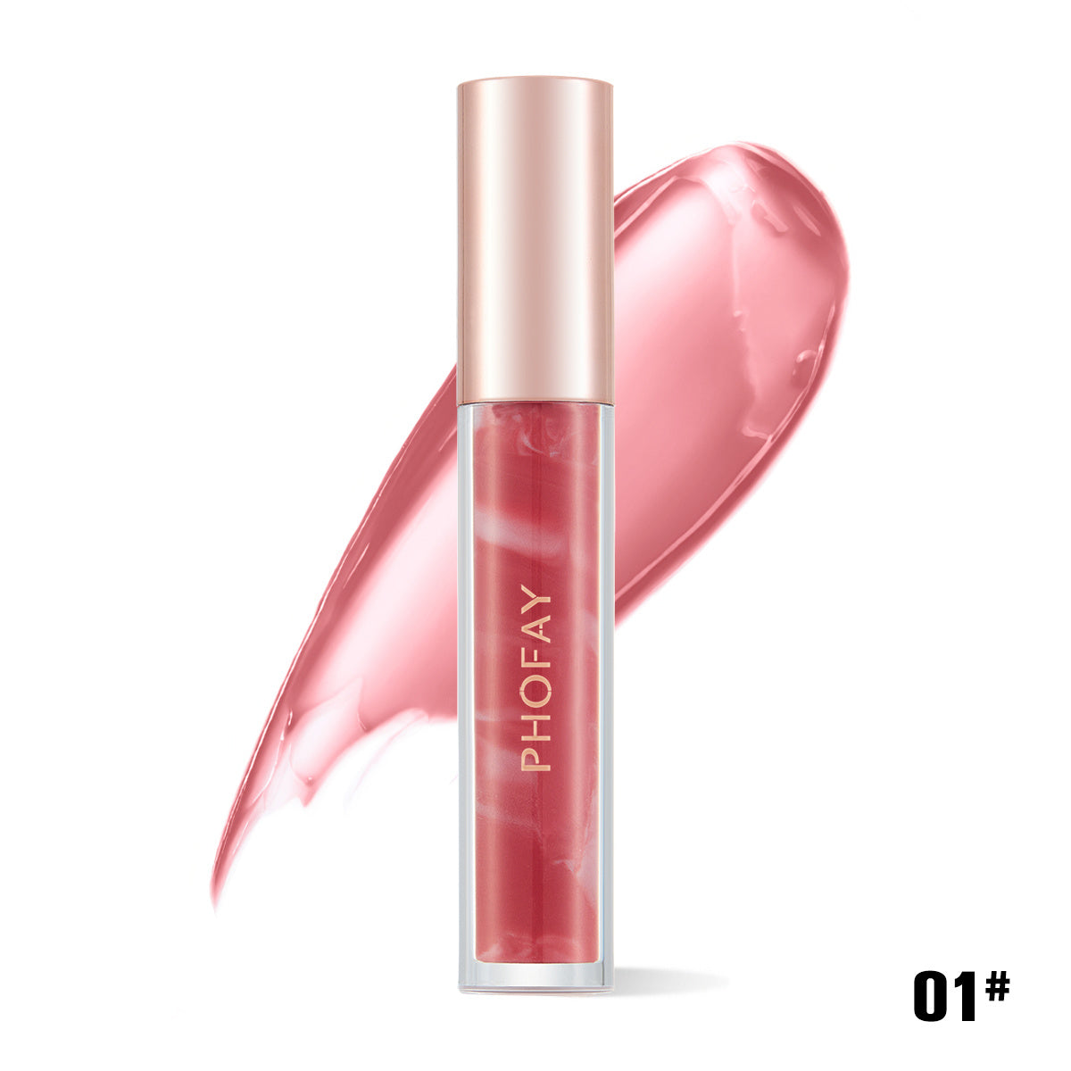 PHOFAY Rose Blooming Hydrating Lip Gloss