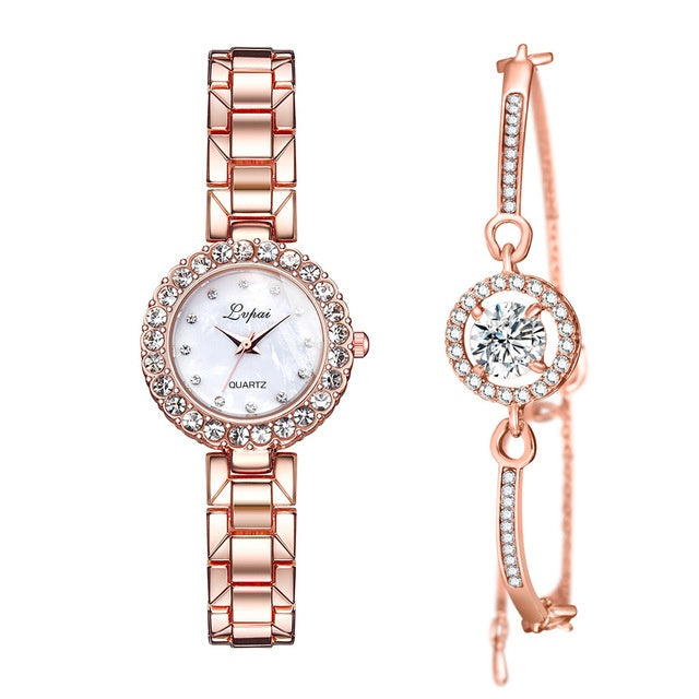 Luxury Watches-Set Bangle Clock Bracelet