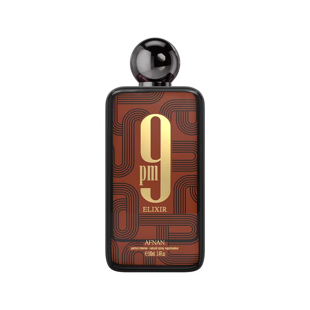 Afnan 9PM Elixir perfume, a delicate combination of tropical fruit fragrance