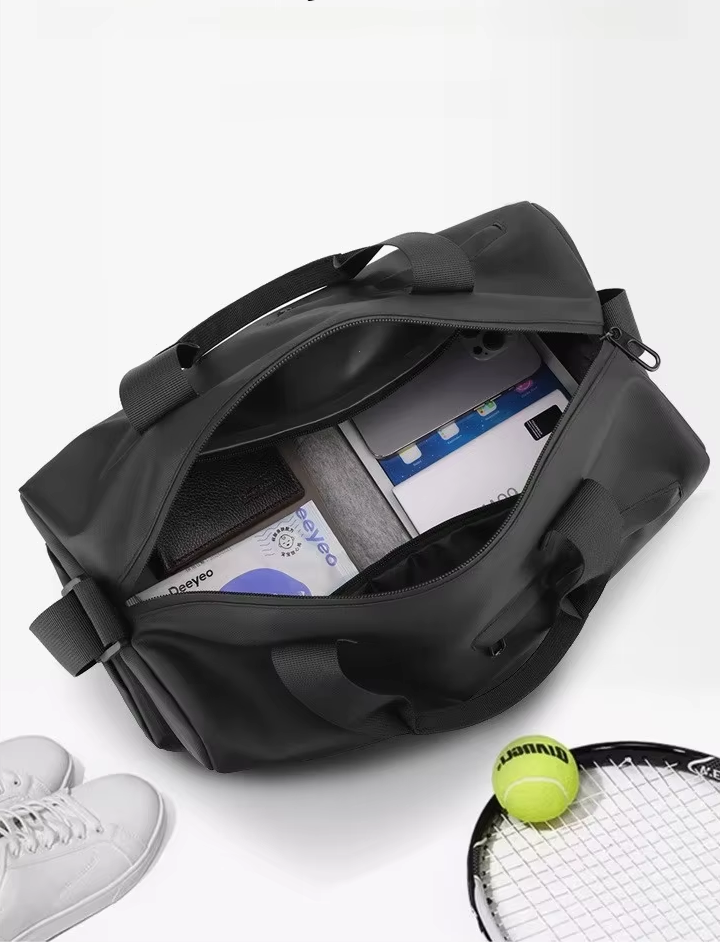 Travel Gym Bags Dry Wet Separation Shoulder Bag Yoga Fitness Travel Backpack Bags Color:Pink