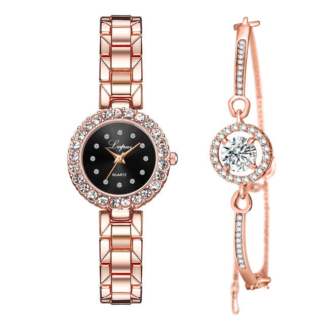 Luxury Watches-Set Bangle Clock Bracelet