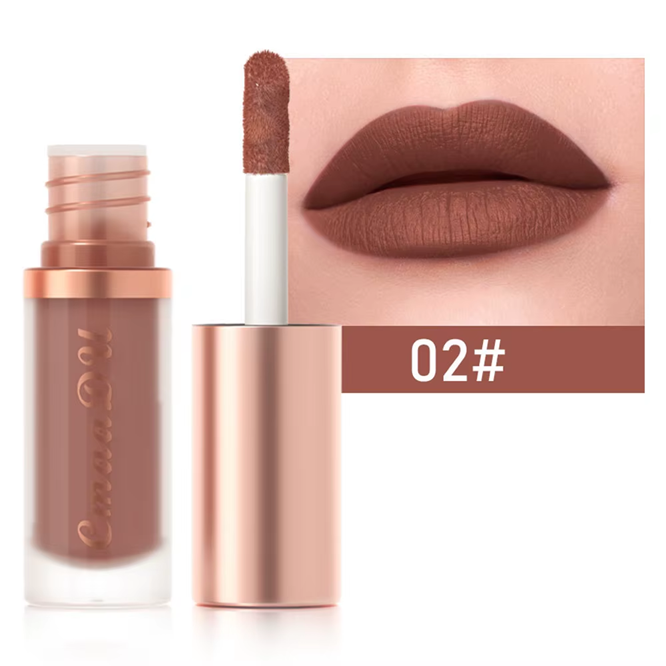 Waterproof Matte Velvet Lip Glaze Moisturizing Long Lasting A38