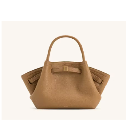 JW Pei Dumpling Bag Suede Shoulder Crossbody Underarm Bag Caramel A81