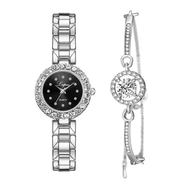 Luxury Watches-Set Bangle Clock Bracelet