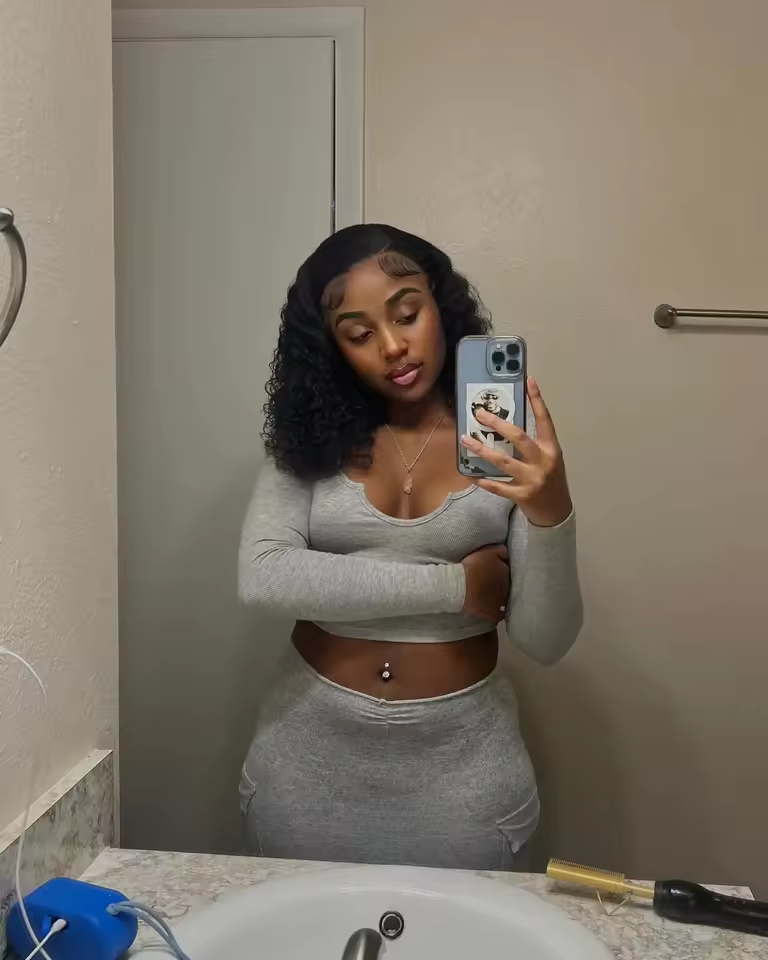 Brazilian Deep Water Wave Curly Human Hair Wigs Natural A96