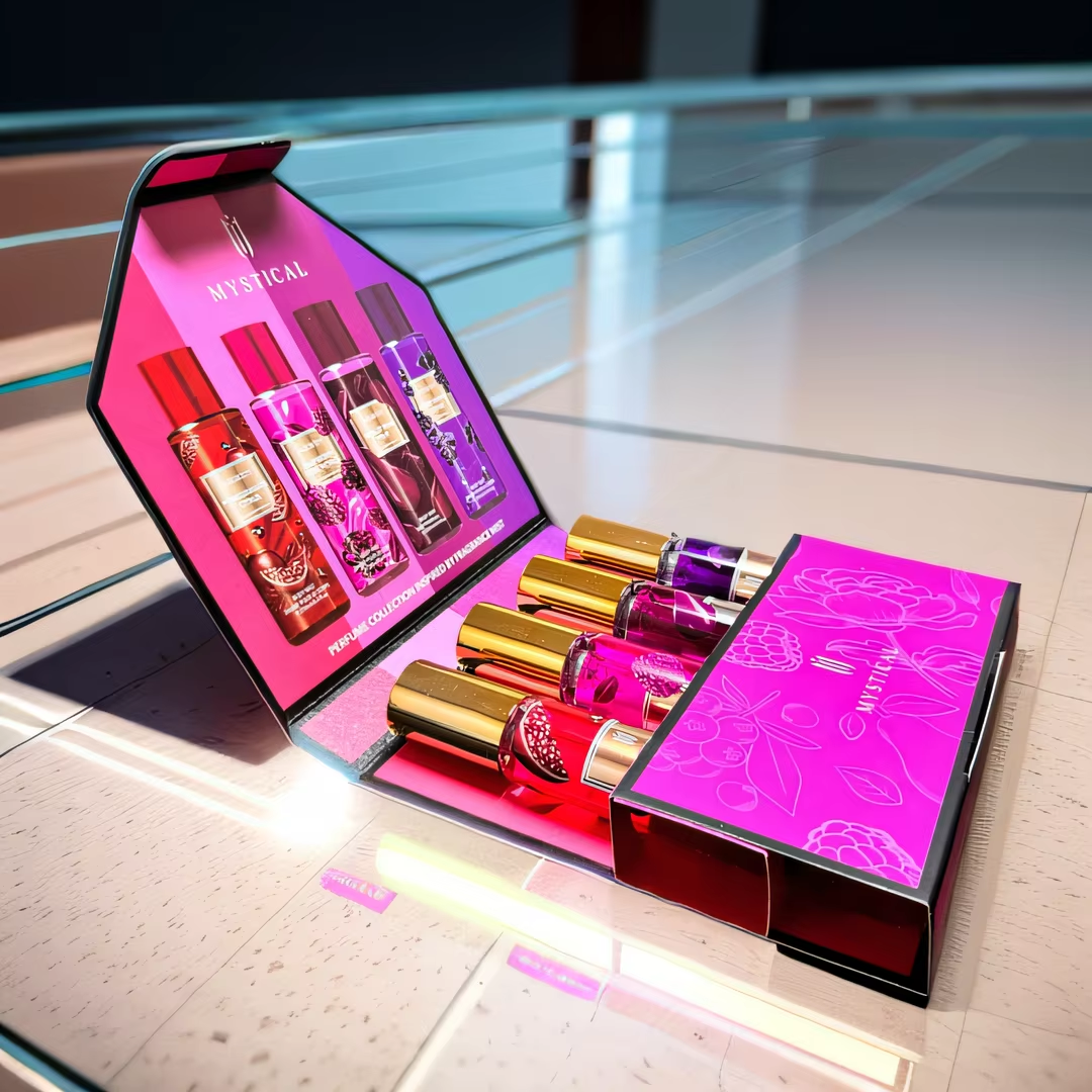 MYSTICAL Women's perfume gift box, fruity fragrance fresh A89