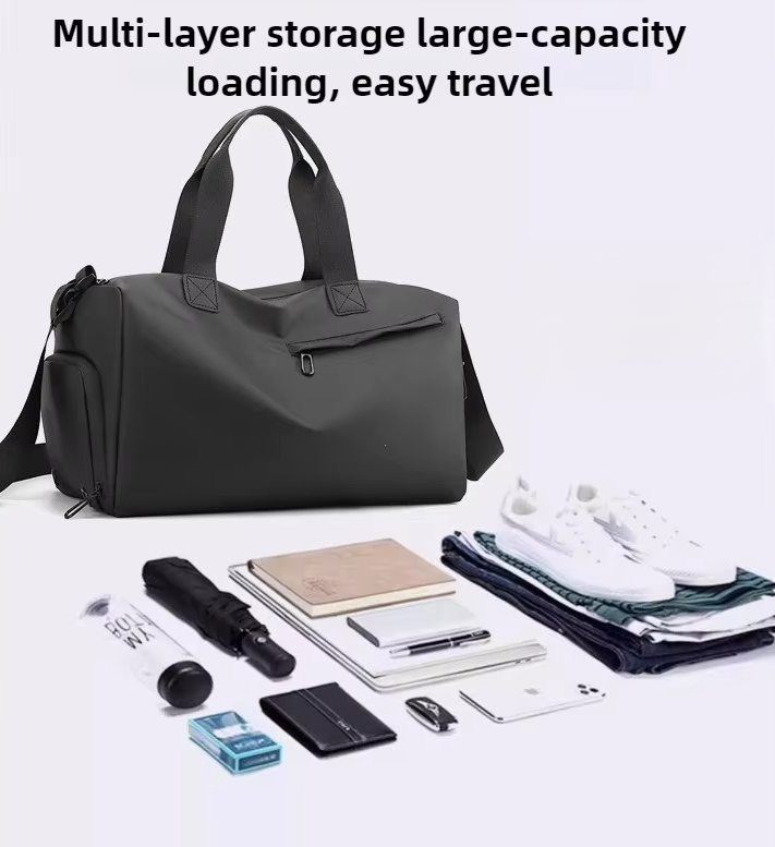 Travel Gym Bags Dry Wet Separation Shoulder Bag Yoga Fitness Travel Backpack Bags Color:Green