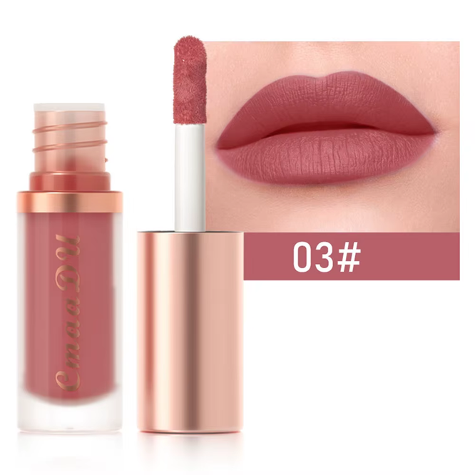 Waterproof Matte Velvet Lip Glaze Moisturizing Long Lasting A38