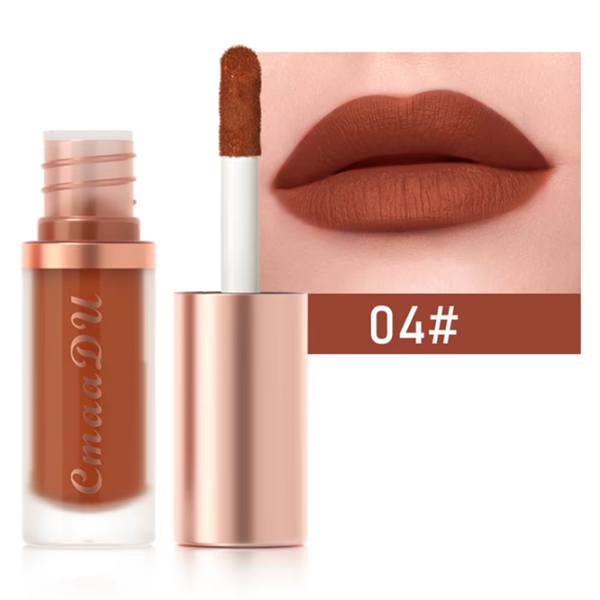Waterproof Matte Velvet Lip Glaze Moisturizing Long Lasting A38