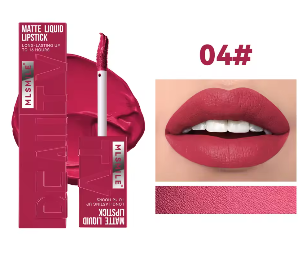 Nude Matte Lip Gloss Waterproof Lasting Lipstick  A37