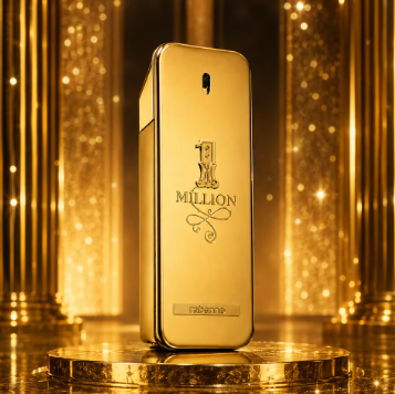 1 Million Paco Rabane Perfume-Long Lasting Designer Fragrance for Men with Mandarin, Cinnamon & Amber - Luxury Men's Perfume Spray