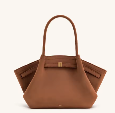 JW Pei Dumpling Bag Suede Shoulder Crossbody Underarm Bag Brown A81