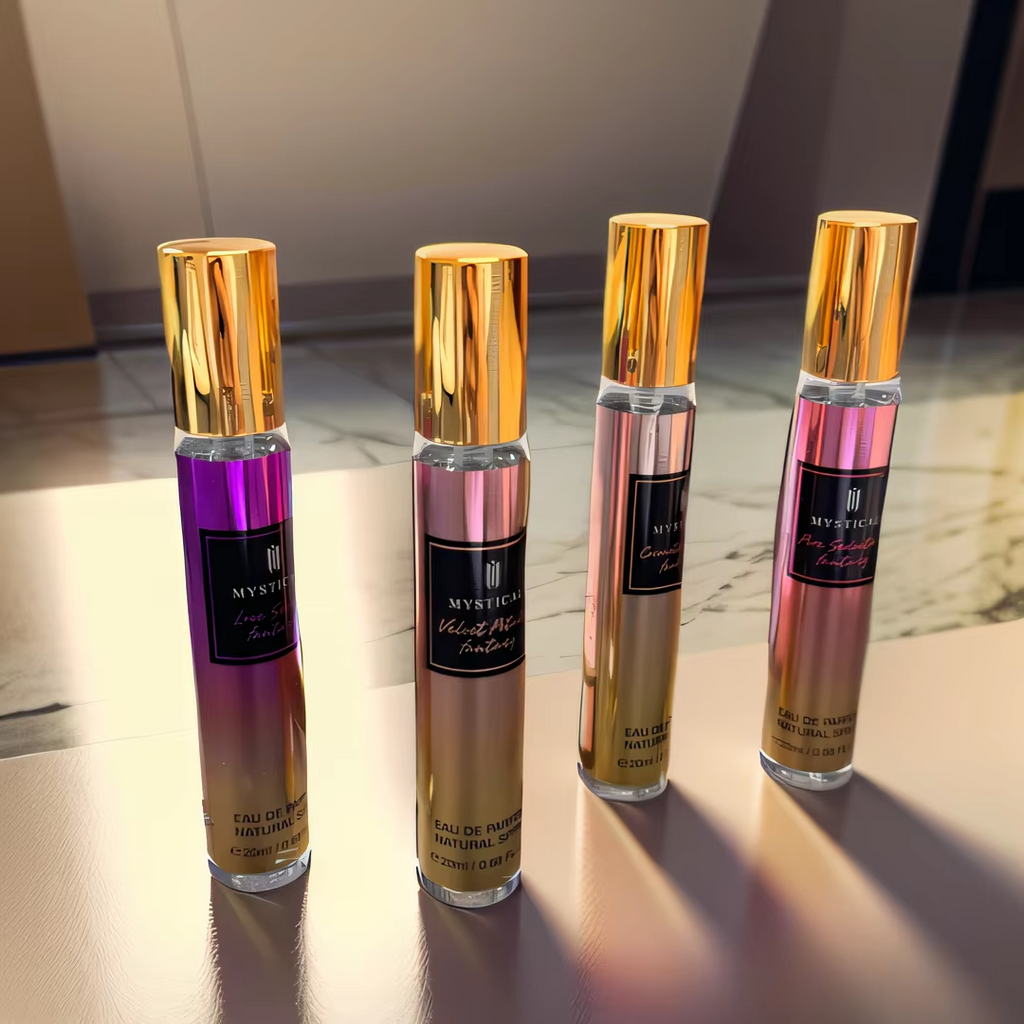 MYSTICAL Women's perfume gift box, floral fragrance fresh, unisex A89