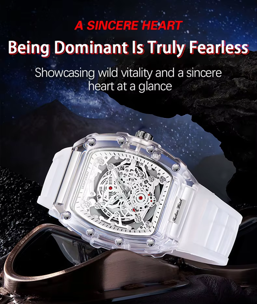 barrel shaped transparent waterproof A20