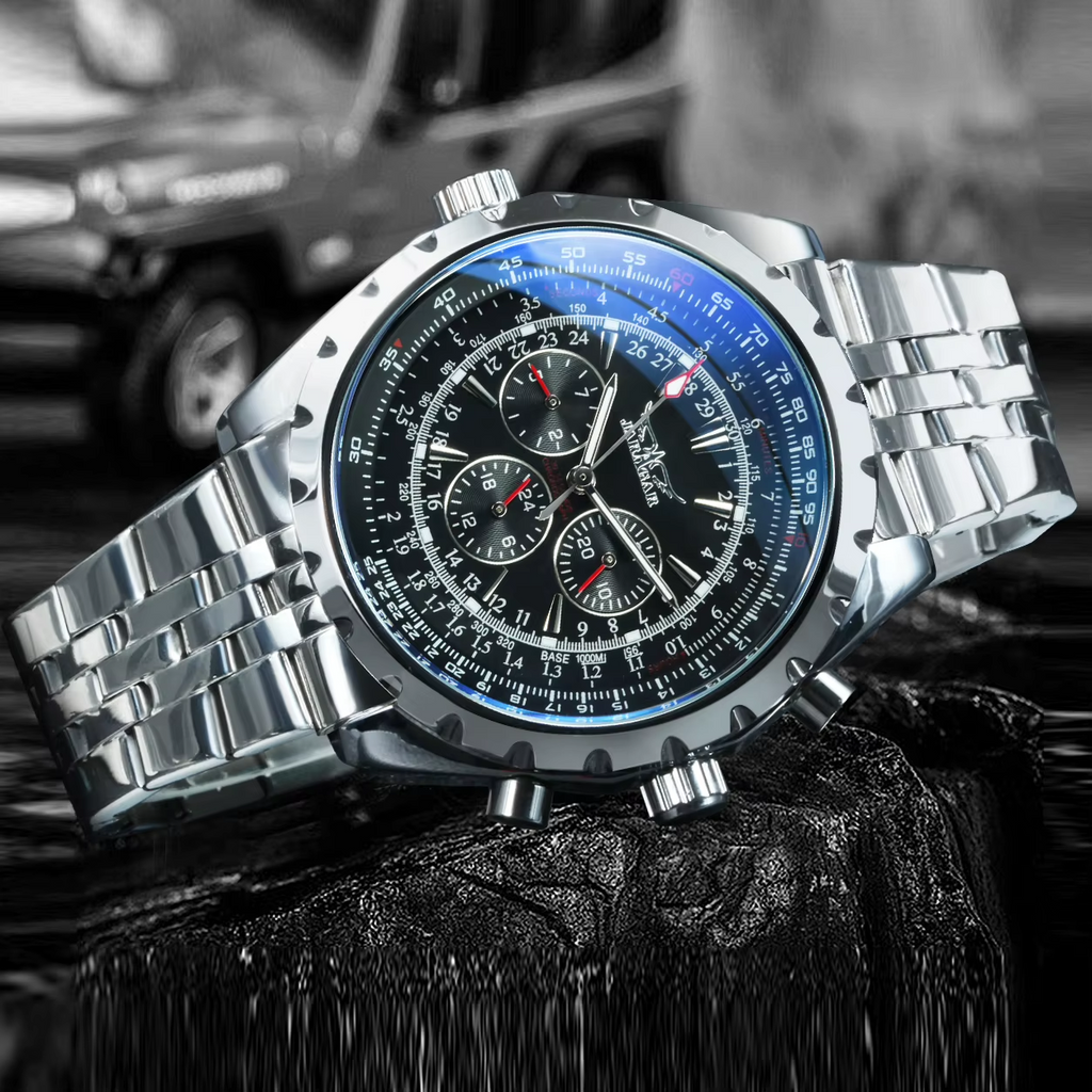 JARAGAR Sports Mens Watches Top Brand Luxury Automatic Mechanical Watch for Men A113