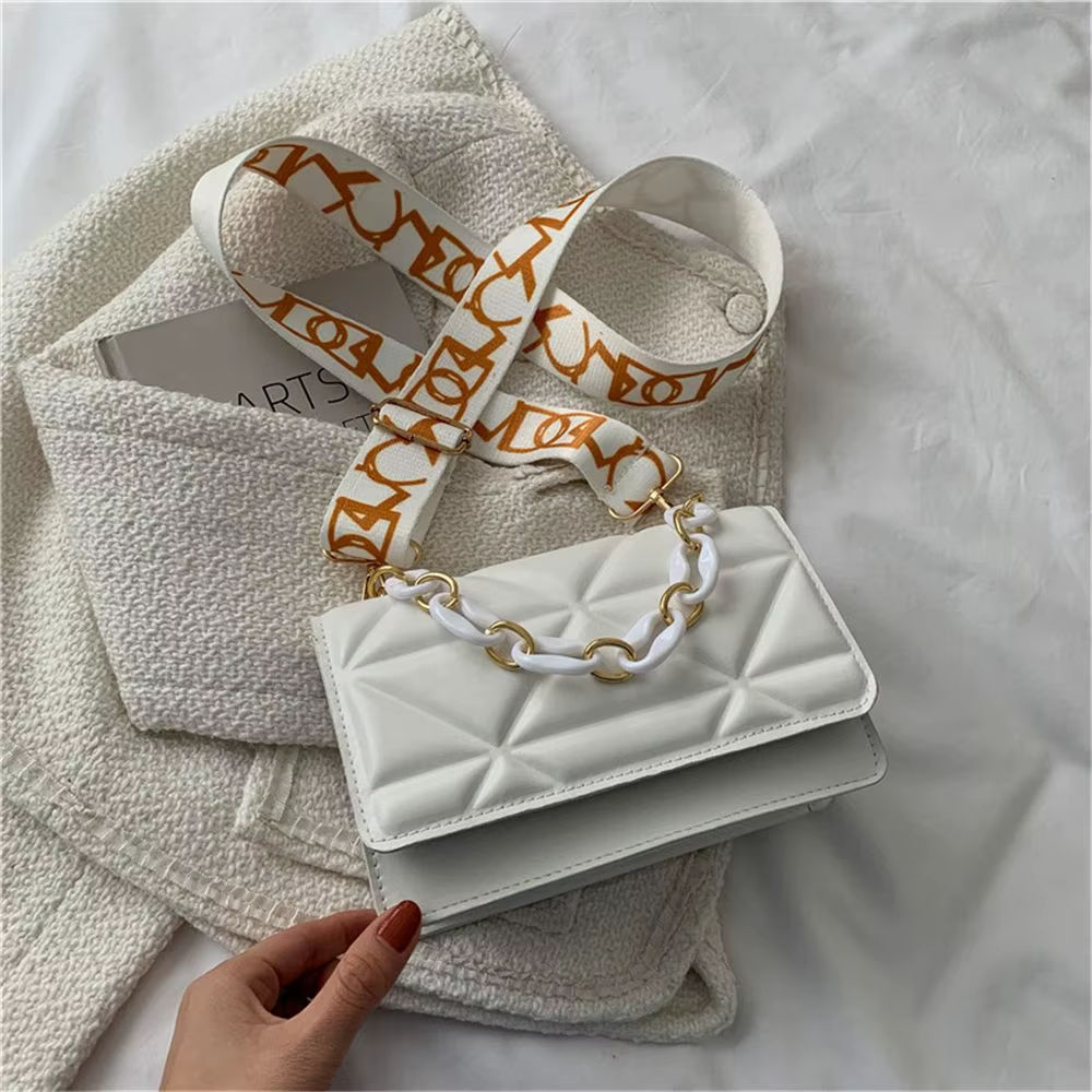 Casual Handbags PU Leather Crossobdy Clutch Flap Bag Streetwear Accessory A55