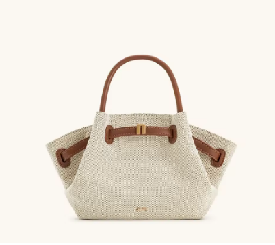 JW Pei Dumpling Bag Suede Shoulder Crossbody Underarm Canvas brown Bag A81