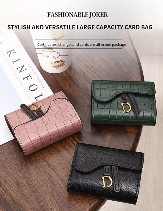 Luxury Short Walet  with Large Capacity A60